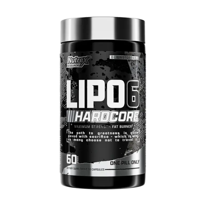 Nutrex Research Lipo-6 Hardcore 60 capsules — Fat Burners