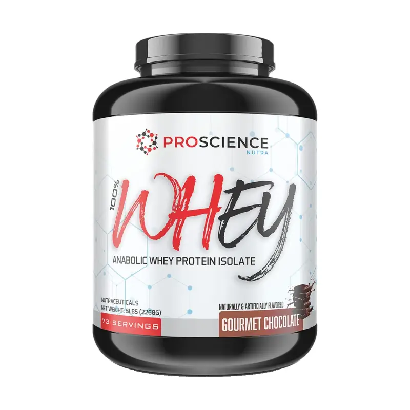 ProScience Nutra 100% Whey Isolate 5 lb · Gourmet Chocolate — Whey Protein